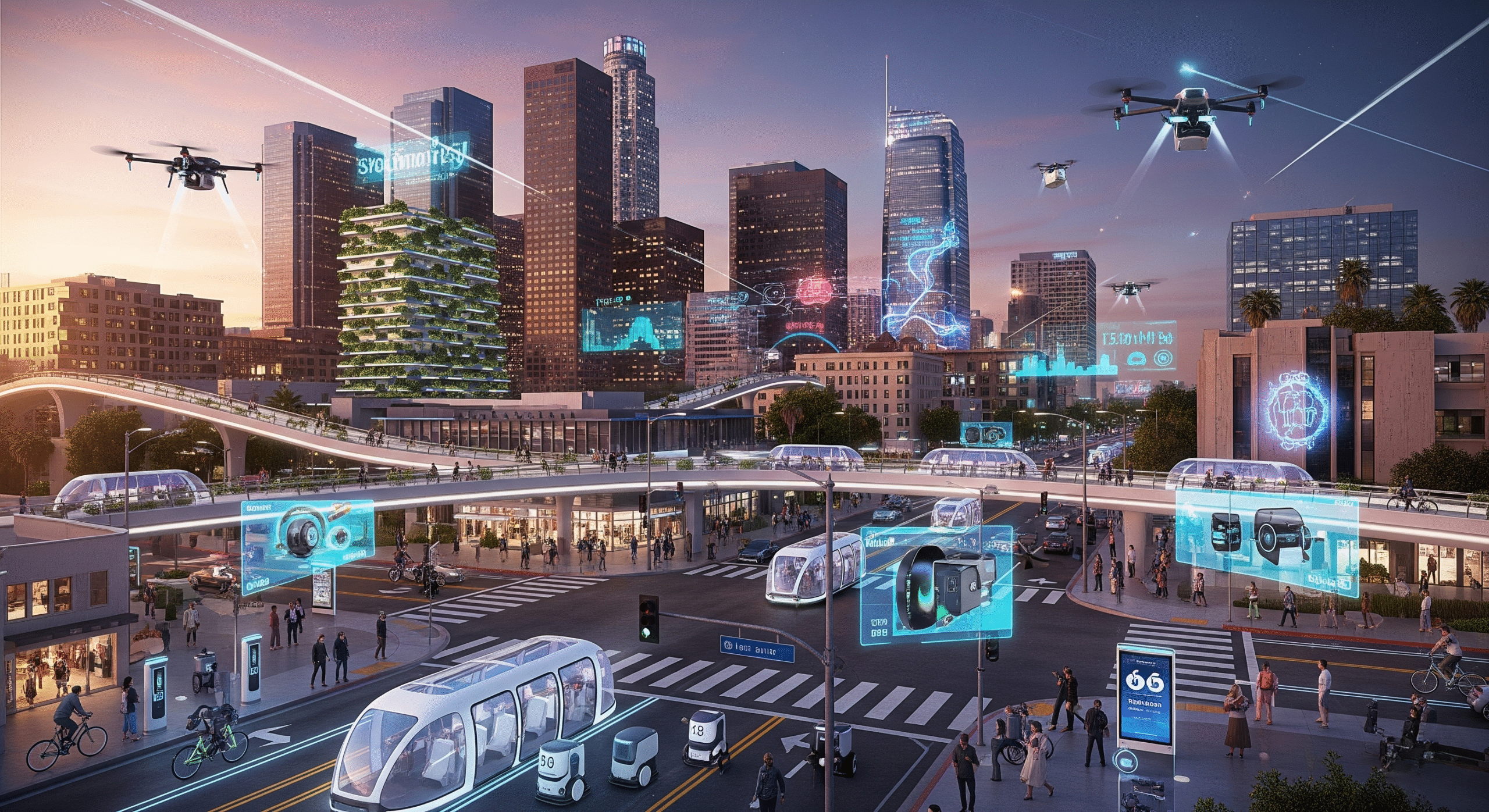 Exploring the Future: The Smart City LA 2028 – Innovation, Tech & Urban Life Redefined